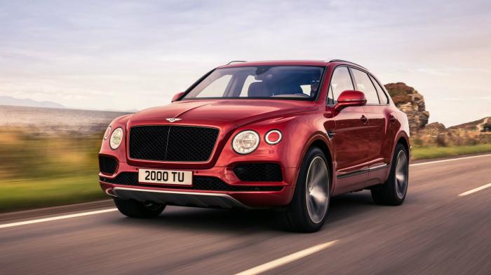 Βλέπετε την τρέχουσα Bentley Bentayga.