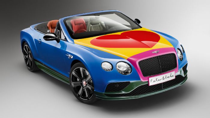 Ο θρύλος τη Pop Art, Sir Peter Blake, αποδομεί την Bentley Continental GT V8 S Convertible, φτιάχνοντας ένα μοναδικό αυτοκίνητο - έργο τέχνης.