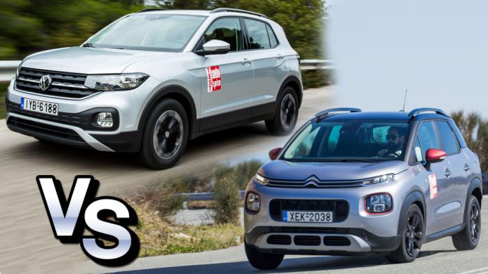 Citroen C3 Aircross Vs Volkswagen T-Cross