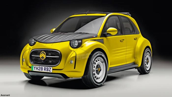 Νέο Citroen 2CV: Επιστρέφει ως ηλεκτρικό - Ντεμπούτο τον Οκτώβριο! 