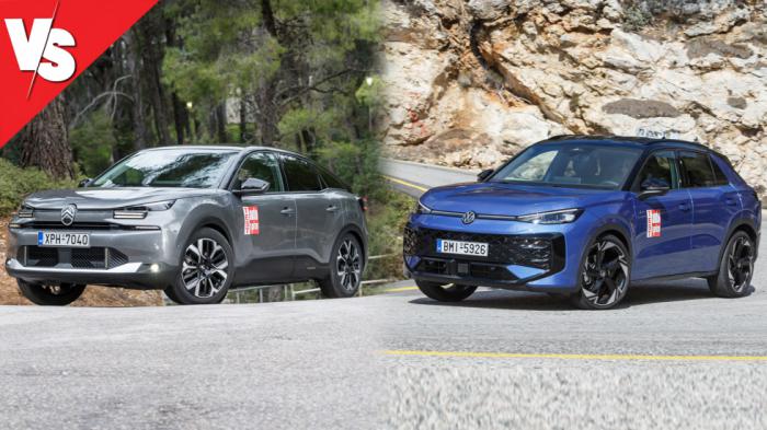 Ποιο mild hybrid οικογενειακό: Crossover Citroen C4 ή SUVάτο VW T-Roc;