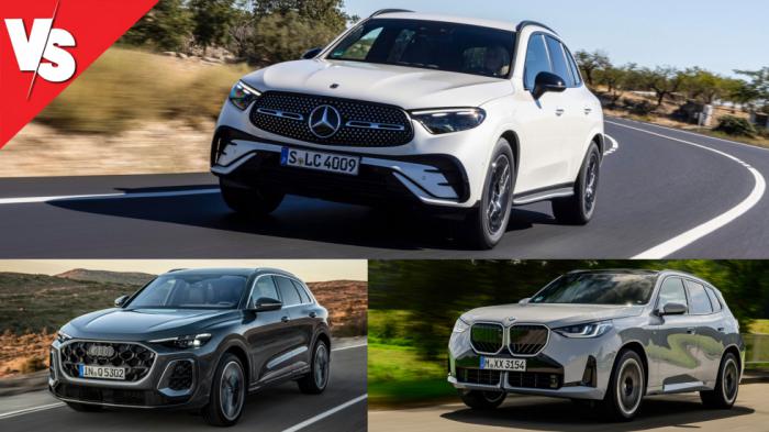 Πολυτελείς 4κίνητες SUVάρες με diesel: Audi Q5, BMW X3 & Mercedes GLC