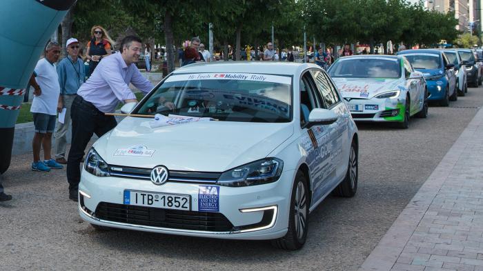 Tο e-Golf κατέκτησε την 1η θέση και στο διαγωνισμό κατανάλωσης ενέργειας (ενεργειακή κατάταξη).