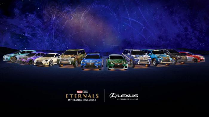 Μοντέλα της Lexus «ντύθηκαν» ήρωες της Marvel (+video)
