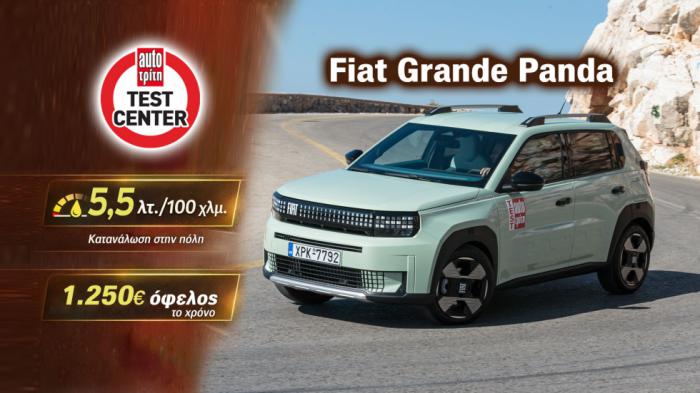 Δοκιμή: Νέο Fiat Grande Panda -Το πρώτο μικρό της Fiat μετά το Punto
