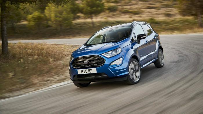 Το ανανεωμένο Ford EcoSport έχει λάβει πλήθος επιρροών από τα μεγαλύτερα SUV μοντέλα, Kuga και Edge.