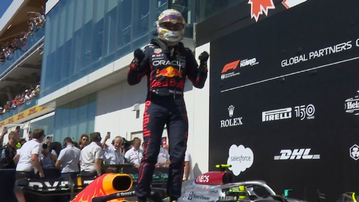 GP Καναδά: 6η νίκη σε 9 αγώνες ο Max Verstappen