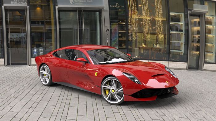 H Ferrari GTC4Lusso «έγινε» ονειρικό σεντάν 