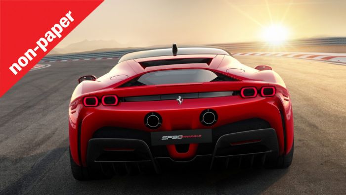 Ηλεκτρικές Ferrari; Και όμως είναι μονόδρομος! Ηλεκτρικές Ferrari; Και όμως είναι μονόδρομος!
