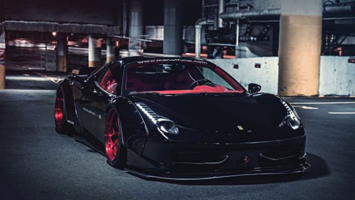 «Τούμπανο» Ferrari 458 Spider