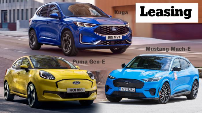 Ford με leasing: 3 hot προτάσεις Ford με leasing: 3 hot προτάσεις