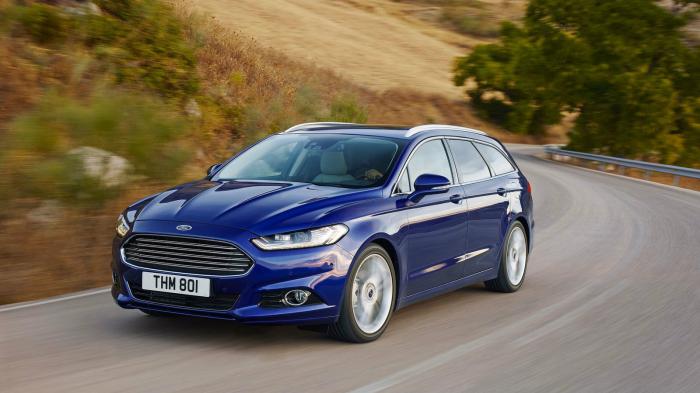 Στην εικόνα βλέπετε το τρέχον Ford Mondeo Wagon.