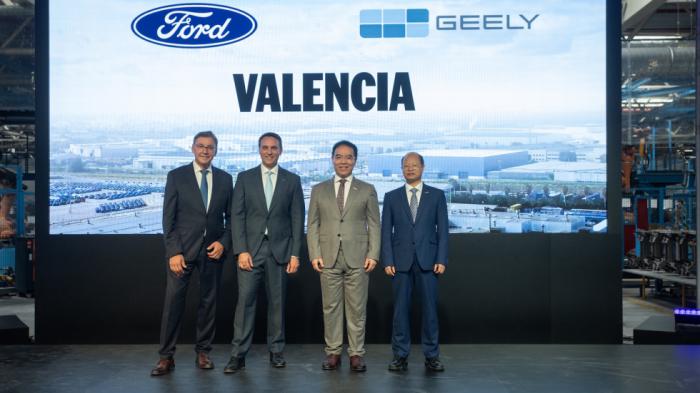 Ιστορική συμμαχία Ford και Geely: Κοινοπραξία-μαμούθ στη Βαλένθια με νέα μοντέλα