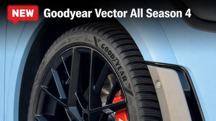 Vector All Season 4: Το νέο ελαστικό παντός καιρού της Goodyear!