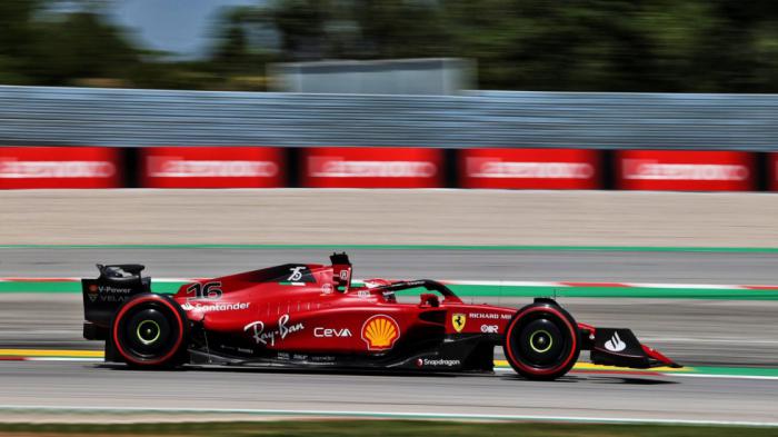 GP Ισπανίας: Εμφατική pole για τον Leclerc