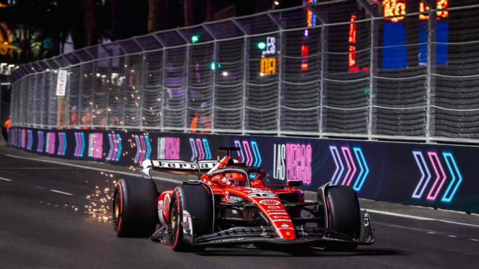 GP Las Vegas - κατατακτήριες: Επικράτηση της Ferrari 