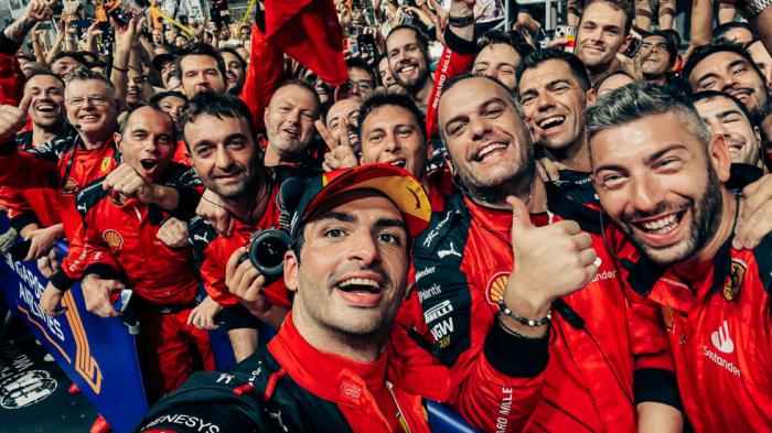 GP Σιγκαπούρης: Τέλος στα σερί νικών της Red Bull από τον Sainz