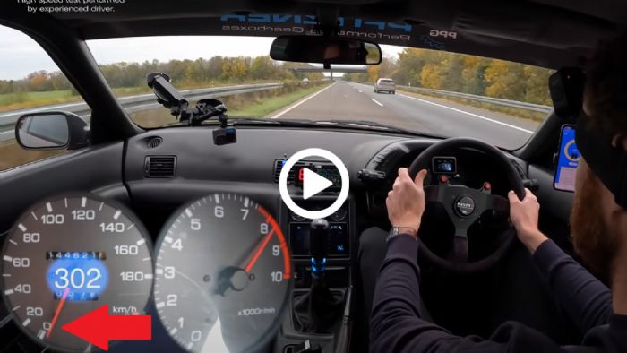 Νissan GT-R R32 με 1.000 ίππους «300αρίζει» στην Autobahn