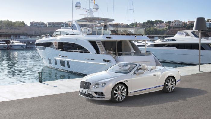 Η Bentley Continental GT Convertible Galene Edition δημιουργήθηκε από το τμήμα εξατομίκευσης Mulliner, σε συνεργασία με τη βρετανική εταιρεία κατασκευής γιοτ, Princess Yachts.