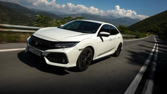 Οδηγήστε, μεταξύ άλλων, το νέο Honda Civic με τον 1.000άρη και τον 1.500άρη V-TEC Turbo.