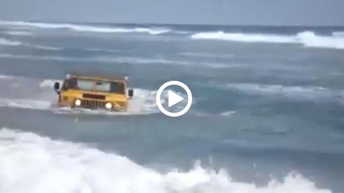 Το Hummer H1 πάει παντού Το Hummer H1 πάει παντού