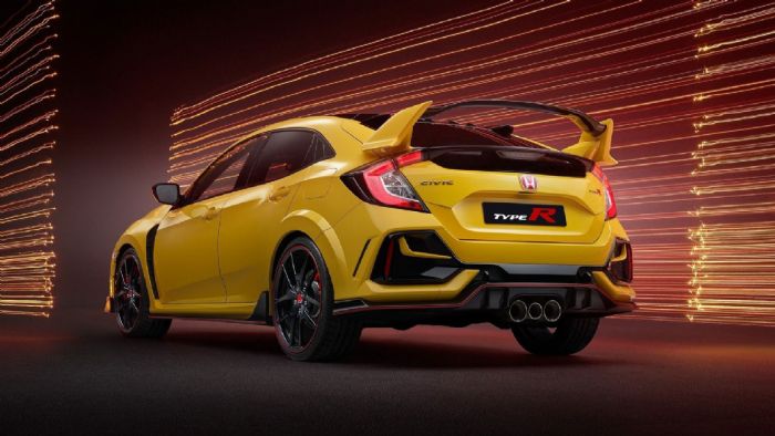 Βλέπετε το Honda Civic Type R Limited Edition.