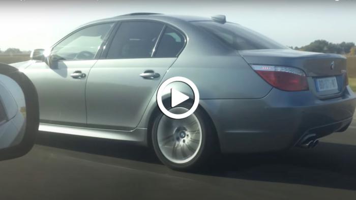 Video: Honda Civic Type R κόντρα σε BMW 5άρα diesel