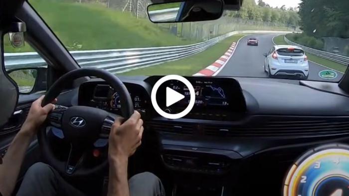 Video: Hyundai i20 N με τέρμα γκάζι στο Nurburgring
