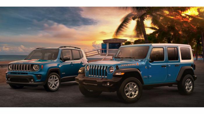 Τα «νησιώτικα» Jeep Renegade και Wrangler