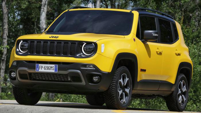 Το τρέχον Jeep Renegade.