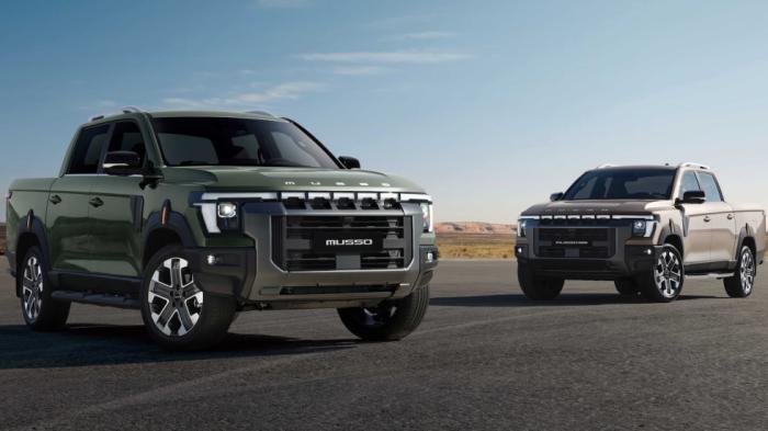 Νέο KGM Musso: Pick-up με 202 PS, 4x4 και τιμή από 29.990 ευρώ Νέο KGM Musso: Pick-up με 202 PS, 4x4 και τιμή από 29.990 ευρώ