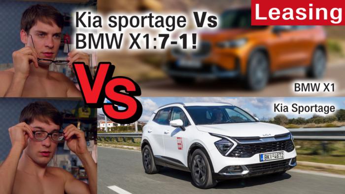 Kia Sportage Vs BMW X1: 7-1!  7     BMW X1