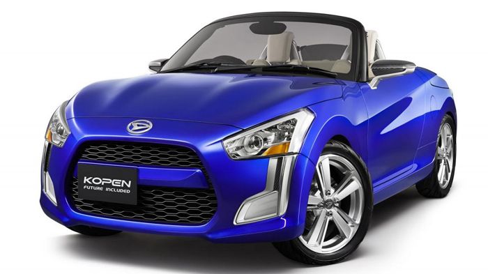 Το νέο 2θέσιο cabriolet Daihatsu Kopen concept Το νέο 2θέσιο cabriolet Daihatsu Kopen concept