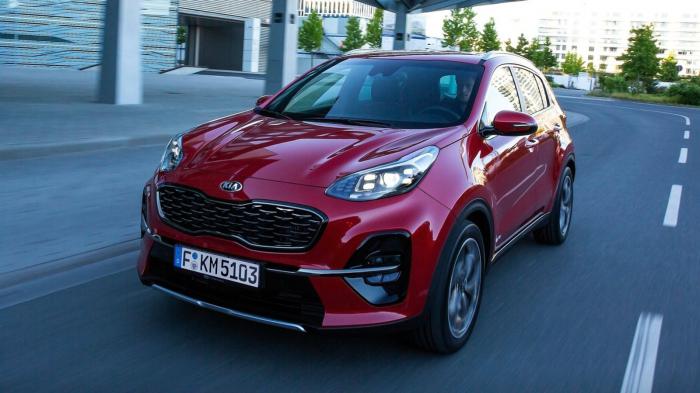 To τελευταίας γενιάς Kia Sportage.