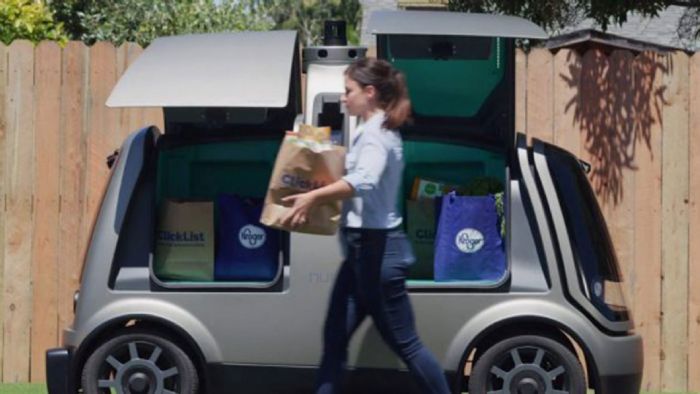 Οι εταιρείες Kroger και Nuro έχουν ενώσει τις δυνάμεις τους στο πλαίσιο ενός πιλοτικού προγράμματος για την παράδοση τροφίμων.