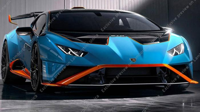 Διέρρευσε η Lamborghini Huracan STO