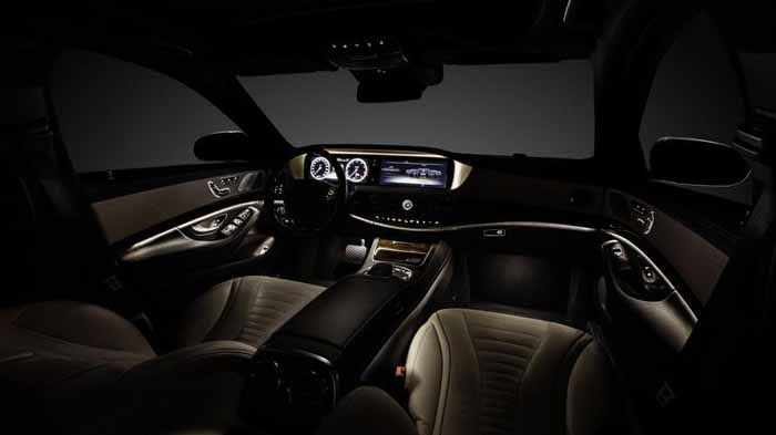 Ο εσωτερικός διάκοσμος της νέας Mercedes-Benz-S-Class είναι κυριολεκτικά άλλης Ο εσωτερικός διάκοσμος της νέας Mercedes-Benz-S-Class είναι κυριολεκτικά άλλης… κλάσης.