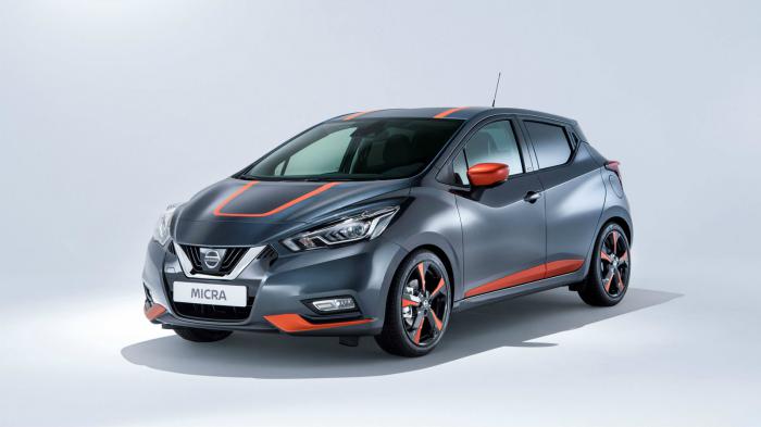 Φωτογραφίες της νέας έκδοσης του Nissan Micra, BOSE Personal Edition. 