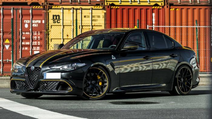 Η Alfa Romeo Giulia της Manhart έχει 653 άλογα Η Alfa Romeo Giulia της Manhart έχει 653 άλογα