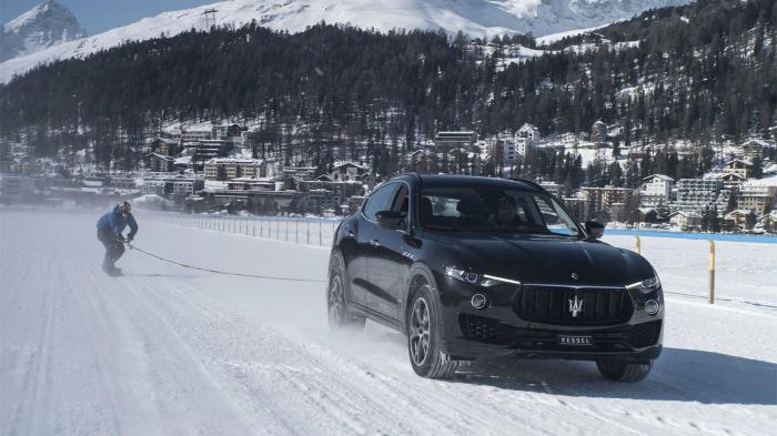 Ρεκόρ Guinness μέσω της Maserati Levante Ρεκόρ Guinness μέσω της Maserati Levante