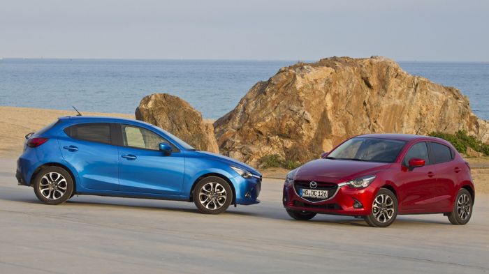Το νέο Mazda2 θα είναι διαθέσιμο με 4 κινητήρες προδιαγραφών Euro6, τρεις βενζίνης και έναν πετρελαίου, όλοι τεχνολογίας SKYACTIV.