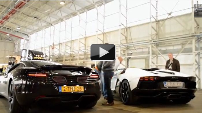 McLaren 12C Vs Lamborghini Aventador: «Μάχη» φωτιάς!