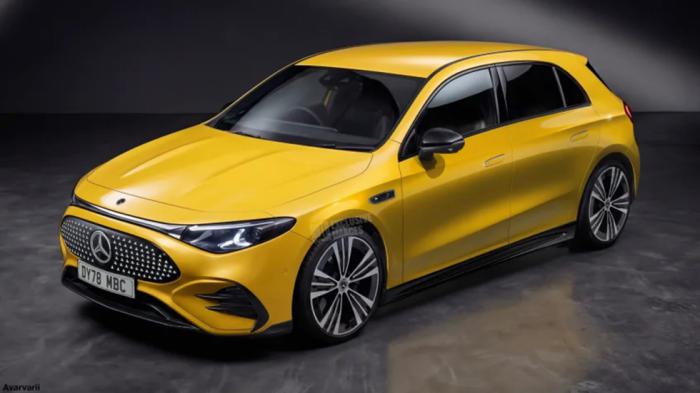 Νέα Mercedes A-Class: Σχέδιο προαναγγέλλει την ηλεκτρική έκδοση 