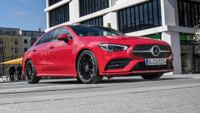 H CLA coupe.