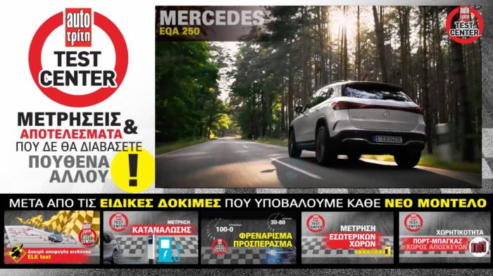 Video δοκιμή για την ηλεκτρική Mercedes EQA 250