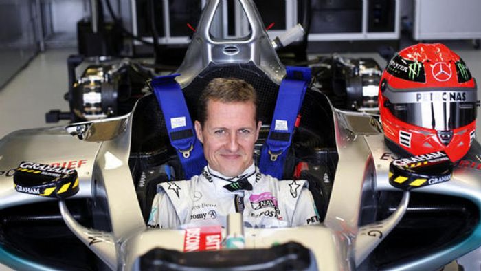 Ευχάριστα νέα για τον Michael Schumacher