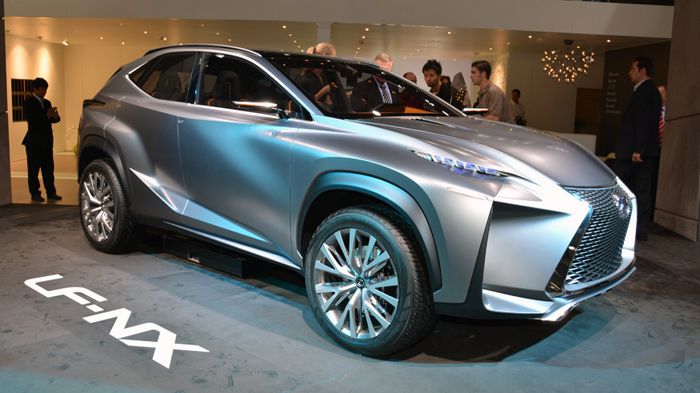 Το Lexus LF-NX concept έκανε ντεμπούτο Το Lexus LF-NX concept έκανε ντεμπούτο