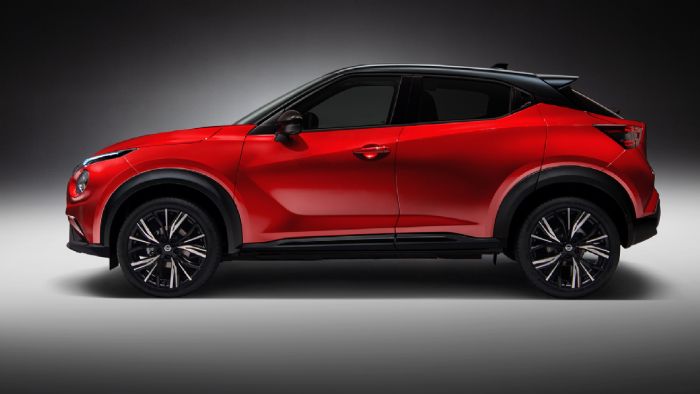 Στη φωτογραφία βλέπετε το νέο Nissan Juke, το οποίο δεν αποκλείεται να εξηλεκτριστεί χρησιμοποιώντας την τεχνολογία e-Power, ένα σύστημα με ηλεκτρικό και θερμικό μοτέρ όπου το τελευταίο παίζει ρόλο ra