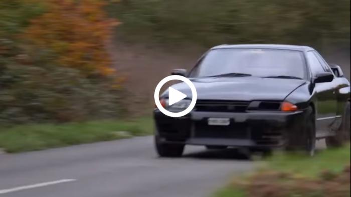 Video: Παλεύει να κρατήσει GT-R 1.250 ίππων με σειριακό σασμάν