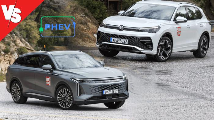 VW Tiguan vs Omoda 9: Μεγαλύτερο, πολυτελέστερο και ισχυρότερο το Omod VW Tiguan vs Omoda 9: Μεγαλύτερο, πολυτελέστερο και ισχυρότερο το Omoda